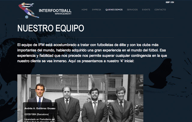 Interfootball Management